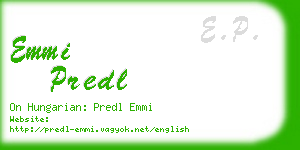 emmi predl business card